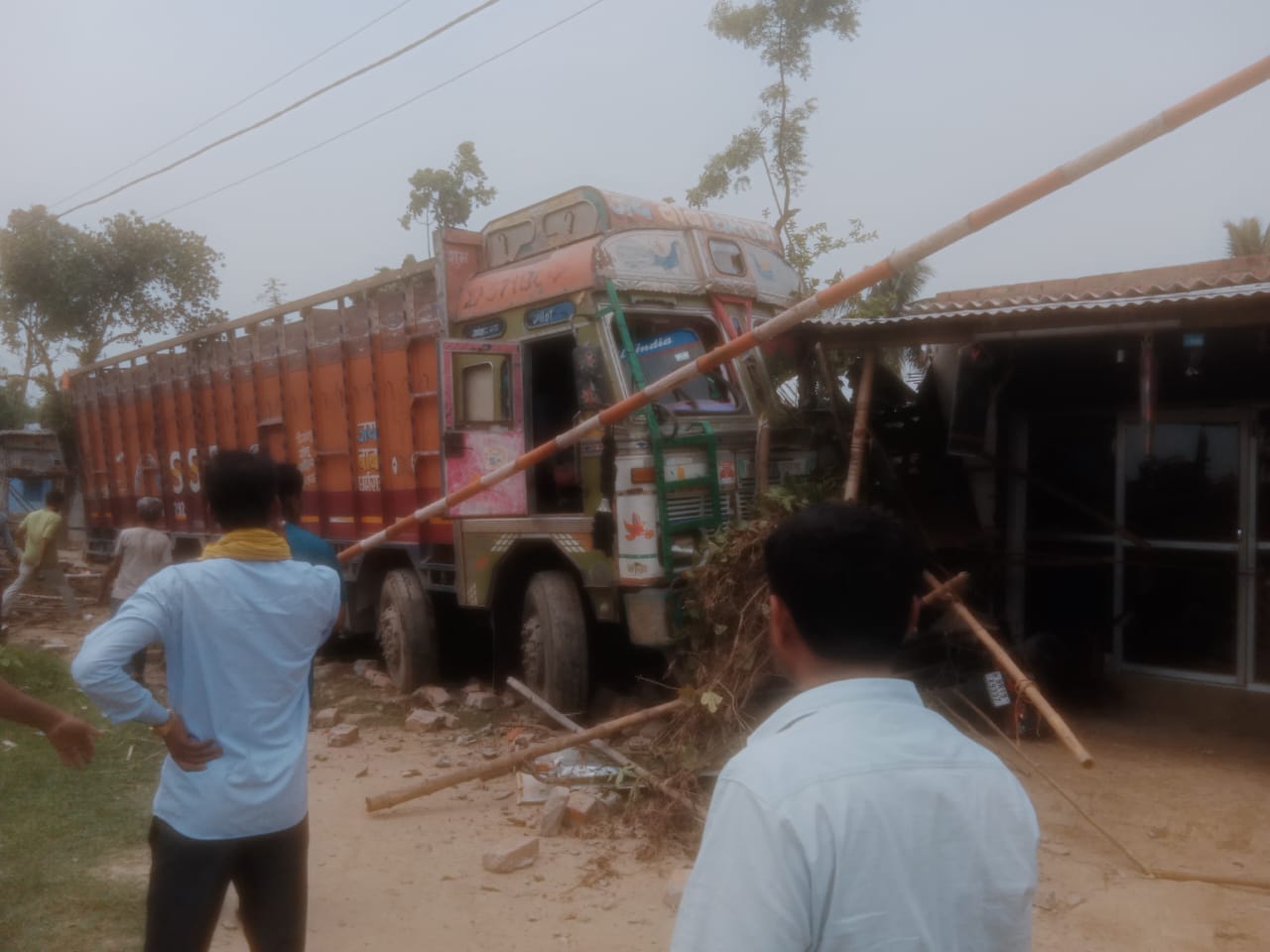saharsa road accident