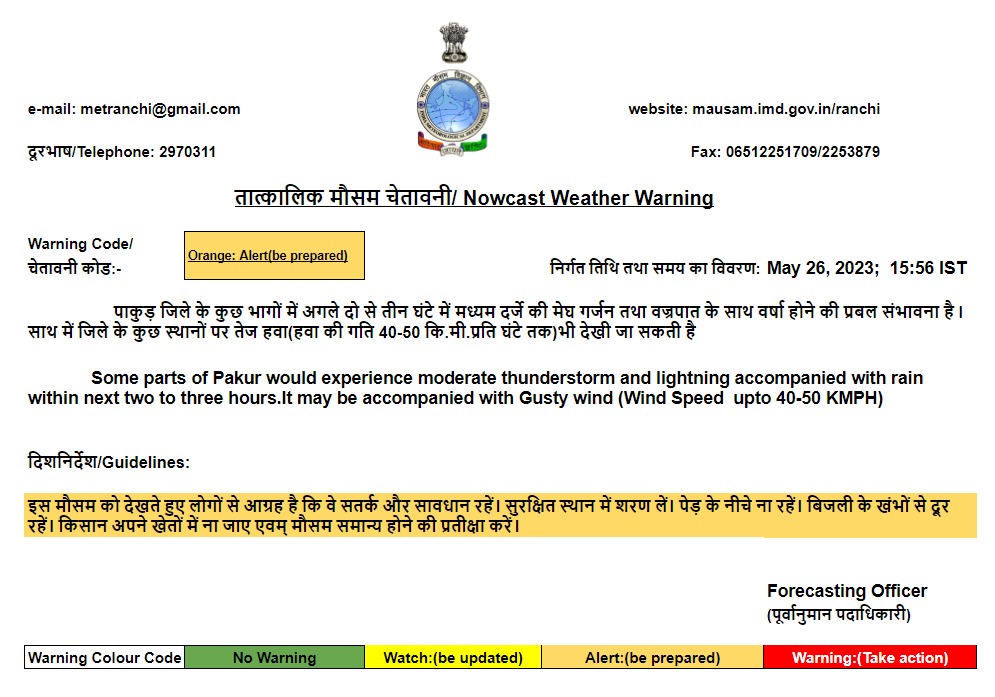 Weather Forecast: दिल्ली-Ncr में बारिश, जानें बिहार-झारखंड सहित अन्य राज्यों के मौसम का हाल