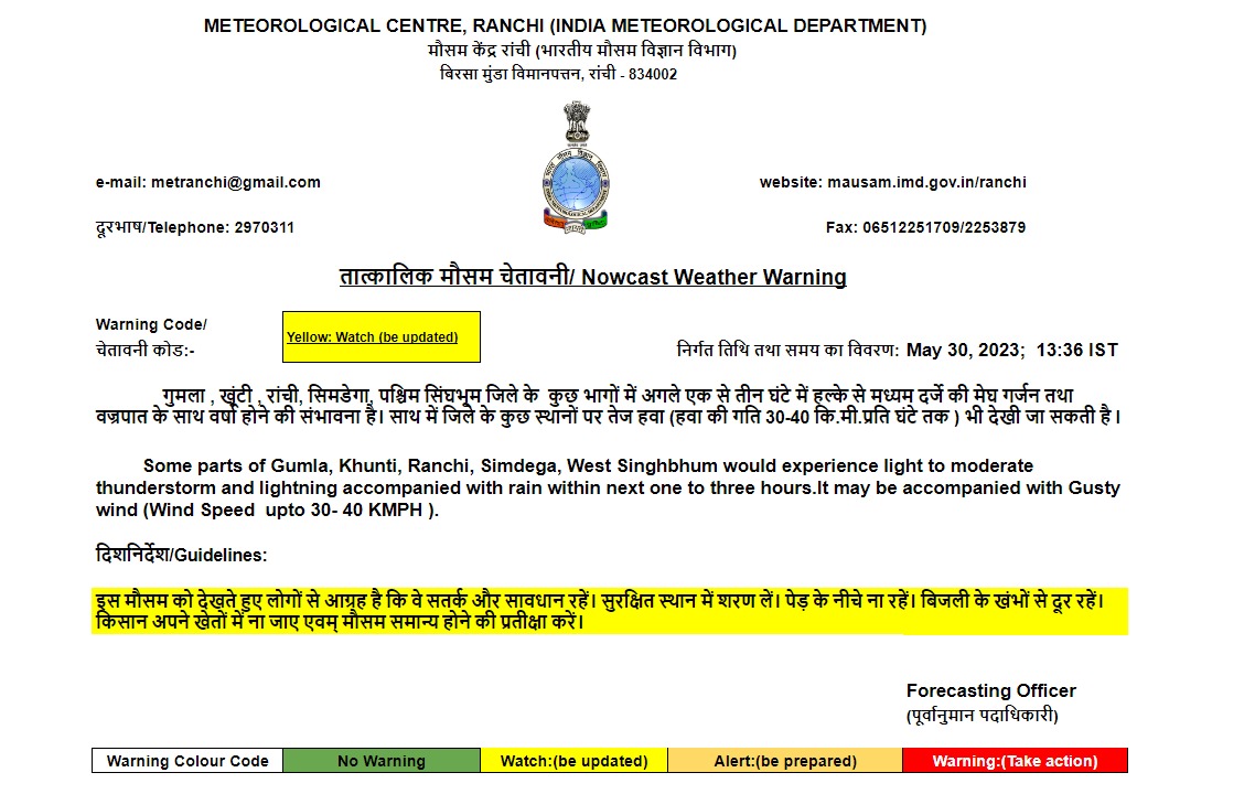 Weather Forecast: दिल्ली-Ncr में बारिश, उत्तराखंड में ओले, जानिए बिहार-झारखंड समेत अन्य राज्यों का मौसम