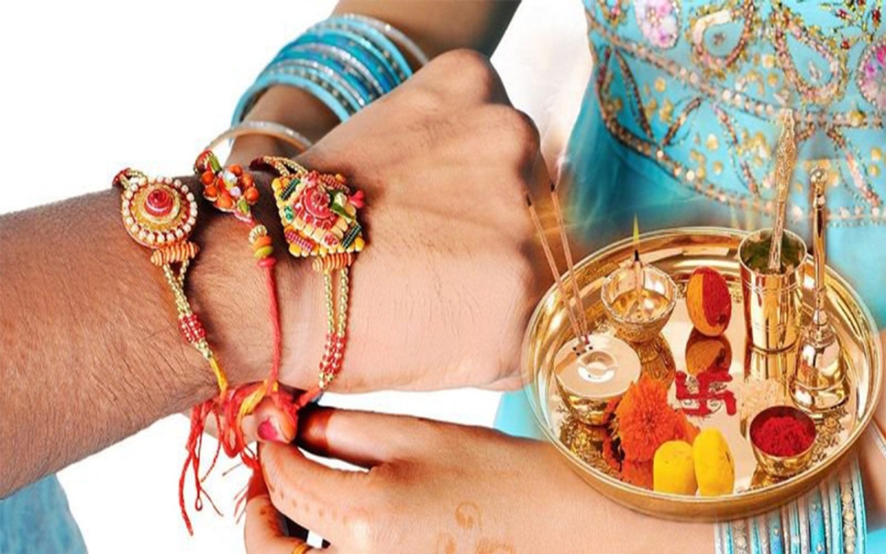 Happy Raksha Bandhan Wishes :  बहना ने भाई की कलाई पर प्यार बांधा है...आप भी यहां से भेजें शुभकामनाएं 