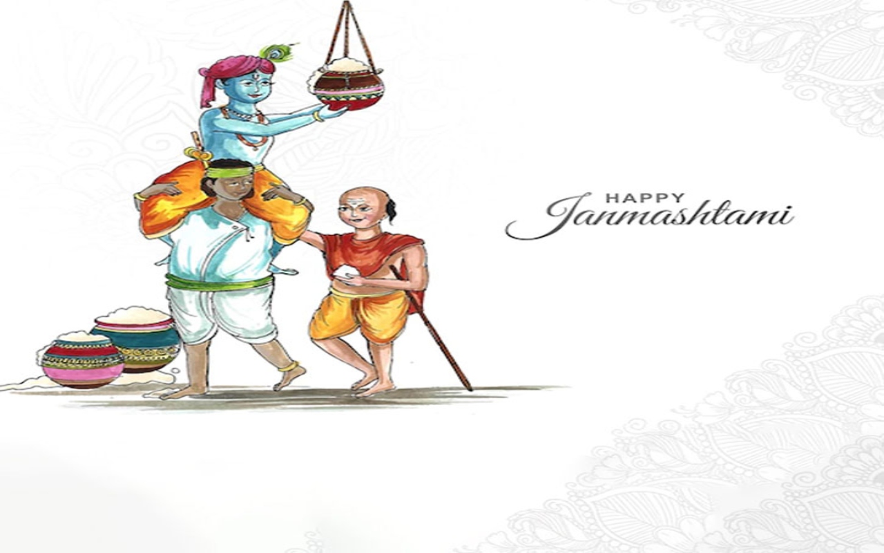 Happy Janmashtami 2023 Wishes : नन्द घर आनंद भयो जय कन्हैया लाल की... यहां से भेजें शुभकामनाएं 