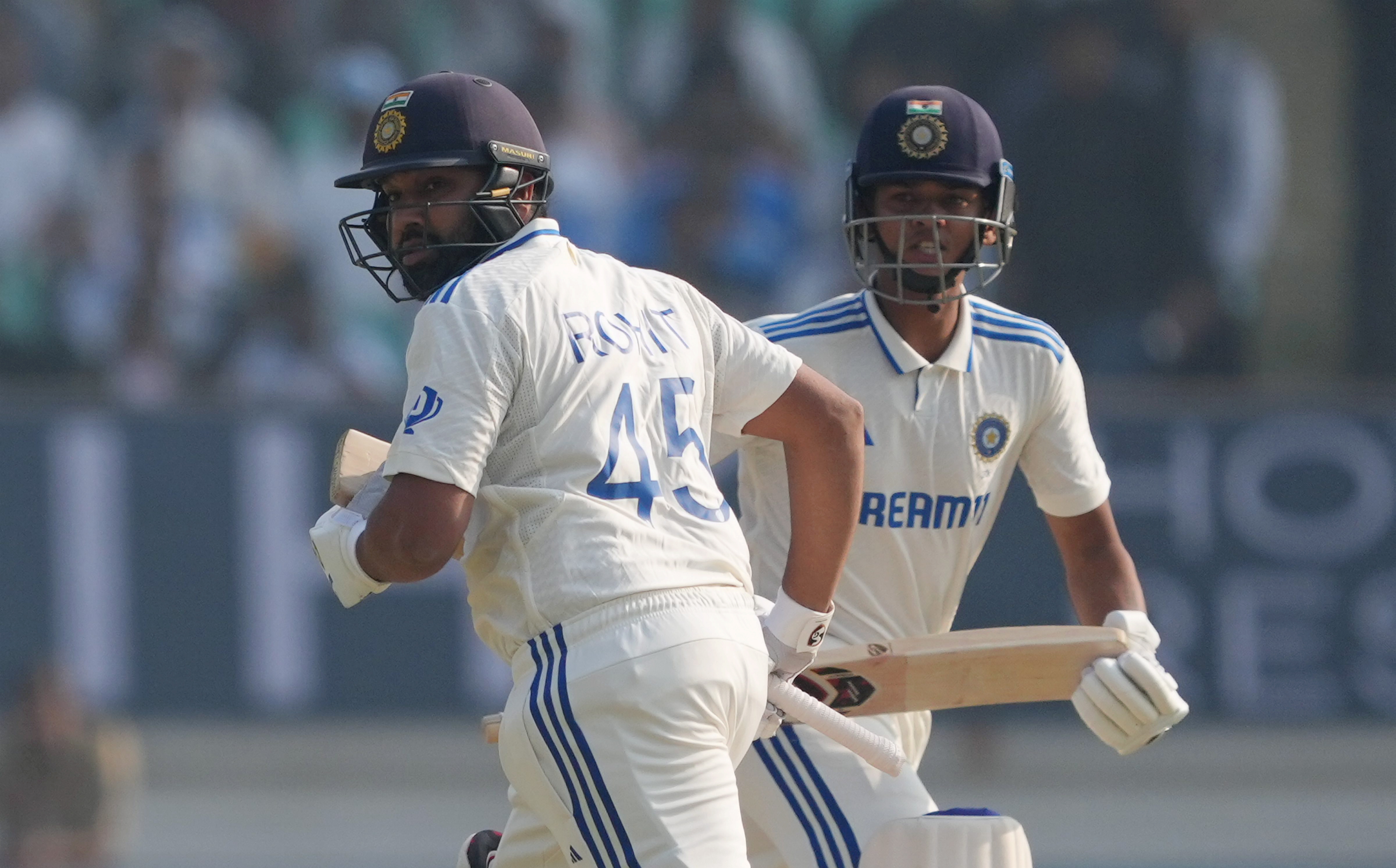 Ind Vs Eng 3Rd Test Day 1: रोहित शर्मा और रवींद्र जडेजा के शतक से भारत मजबूत, सरफराज ने भी जड़ा पचासा 2 Undefined